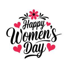 Naklejka premium International Women’s Day Celebration Design.