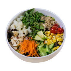 Bowl de Salada Isolado PNG 