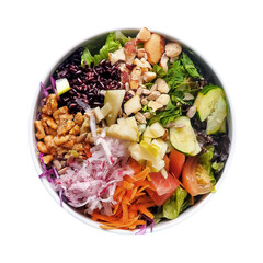 Bowl de Salada Isolado PNG 