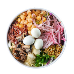 Bowl de Salada Isolado PNG 