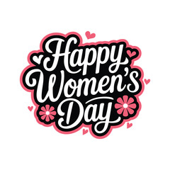 International Women’s Day Celebration Design.