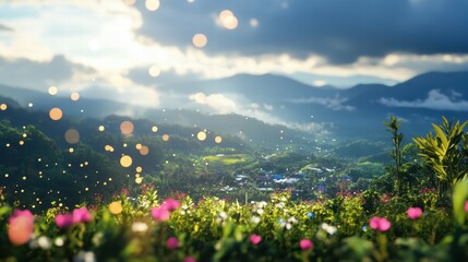Serene perspective experience mindfulness at a revitalizing mountain yoga retreat
