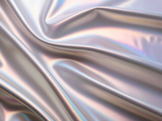 Obraz premium abstract holographic iridescent background AI generated 