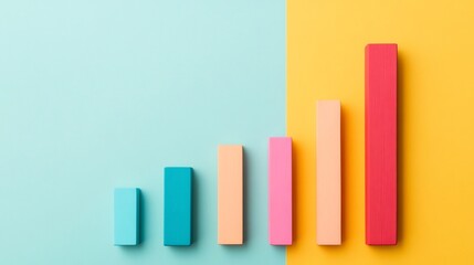 Minimalist Business Analytics Data Visualization Infographic Display