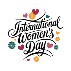 International Women’s Day Celebration Design.