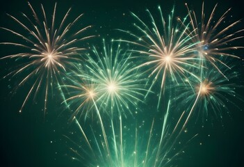 Festive fireworks background, vibrant colors, perfect for celebrations like New Year, Independence Day, and other festive events