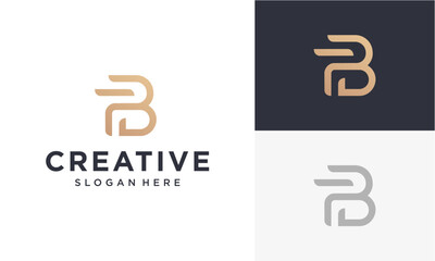 initial bf vector logo