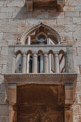 03.07.24 Porec Croatia Wonderful different window decorations on historic houses