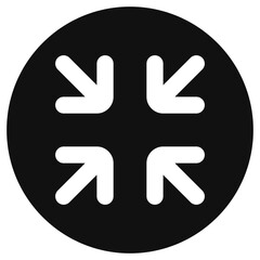 Editable vector exit full screen icon. Part of a big icon set family. Perfect for web and app interfaces, presentations, infographics, etc