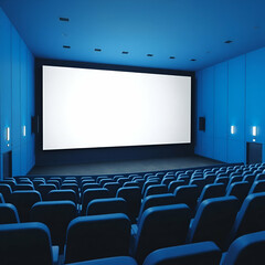 Fototapeta premium empty cinema auditorium