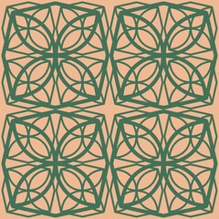 seamless pattern with flowers