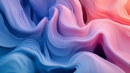 Obraz premium Colorful 3d abstract background with dynamic shapes and fluid motion