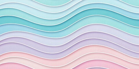 Obraz premium A colorful wave with pink, blue, and purple stripes