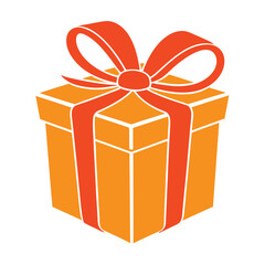 Gift Box Logo Design Vector