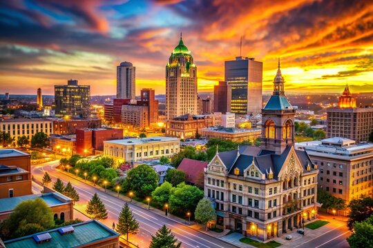 Fort Wayne Skyline Macro Photography: Stunning Cityscape Details & Historic Fort Views