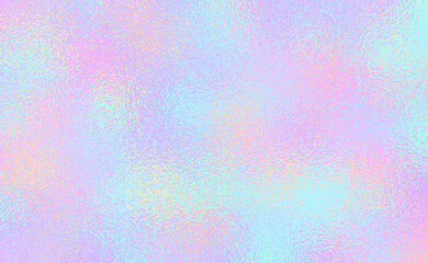 Vector pastel rainbow foil texture background. Abstract gradient bright and shiny light reflection rough texture surface. Vector for background, backdrop, web, wallpaper, print and design artwork.