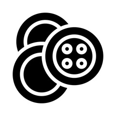 button glyph icon