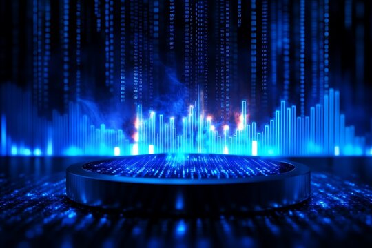 Modern Energy Bar Graph Display