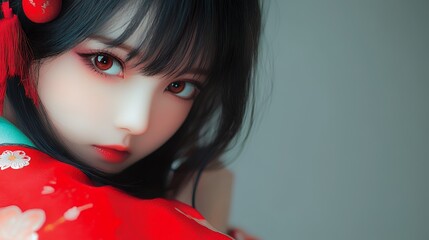Fototapeta premium 日本人女性