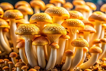 Obraz premium Golden Teacher Mushroom Cultivation Guide: Step-by-Step Portrait Photography
