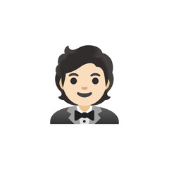 Person in Tuxedo Emoji
