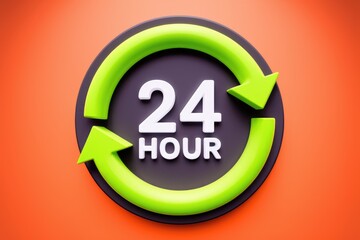 24 hour service  continuous support  always available  around the clock assistance.