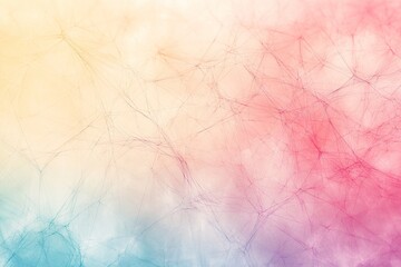 Obraz premium Colorful abstract network pattern with pastel hues