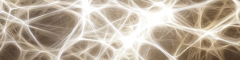 Fototapeta premium Abstract glowing network lines on dark backdrop