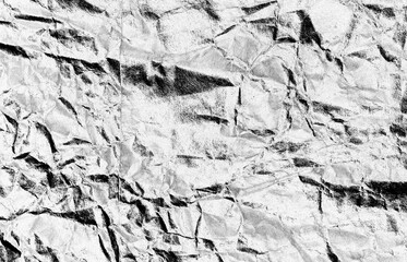 Creased paper texture overlay effect, png wrinkled paper surface