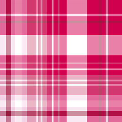 Seamless pattern in marvellous light and dark pink colors for plaid, fabric, textile, clothes, tablecloth and other things. Vector image.