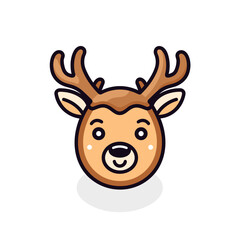 Fototapeta premium Reindeer cute illustration