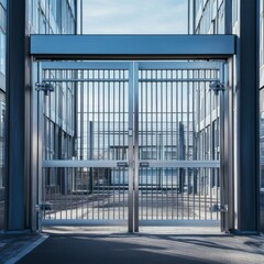 Industrial silver gate security
