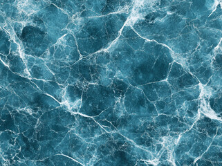 Obraz premium Vibrant turquoise marble texture showcasing intricate patterns and deep colors