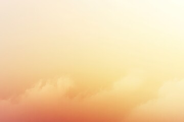 Warm gradient sky with soft clouds, peaceful backdrop