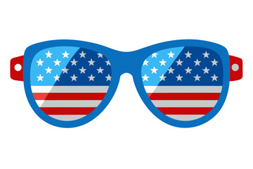 American flag sunglass