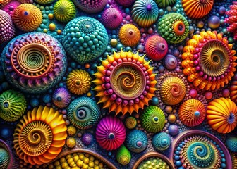 Iterative Process: Abstract Conceptual Photography of Cycles and Repetition