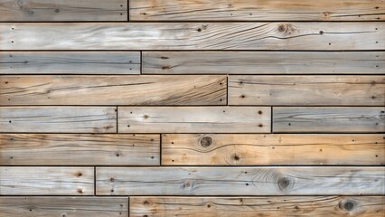 Fototapeta premium Weathered driftwood boards with rough and aged surface for rustic backgrounds and design concepts