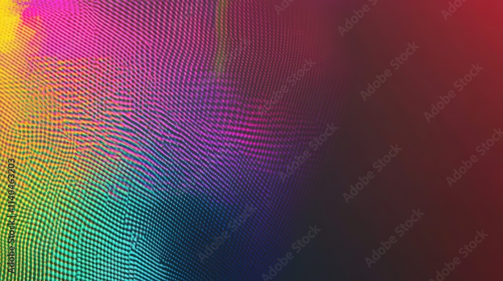 Poster colorful halftone gradient background with empty space