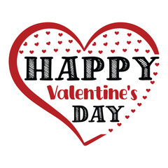 Spread love this Valentine&rsquo;s Day with our stylish T-shirt! Featuring a romantic design of hearts and elegant typography in shades of red and pink, it&rsquo;s perfect for celebrating the season of love. Made