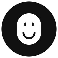 Editable vector user facial recognition icon. Part of a big icon set family. Perfect for web and app interfaces, presentations, infographics, etc