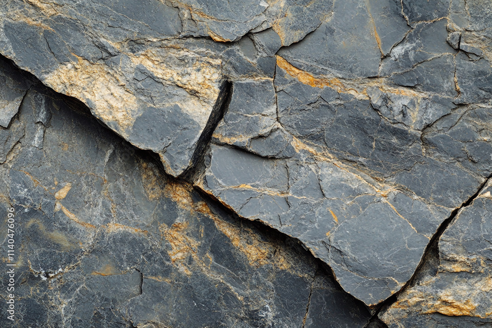Poster textured natural rock formation with layers and intricate patterns