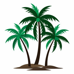 palm tree vector illustration