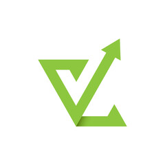 VL initial logo vector, initial brand name, clean and strong company logo design