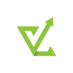 VL initial logo vector, initial brand name, clean and strong company logo design