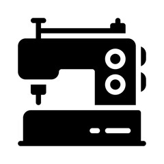 Sewing Machine glyph icon