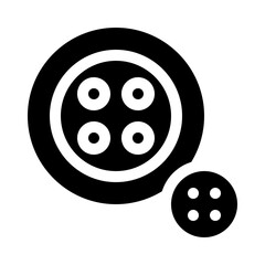 button glyph icon