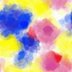 [Abstract painterly art with vibrant colors] Abstract Vibrant Color Explosion Art Piece