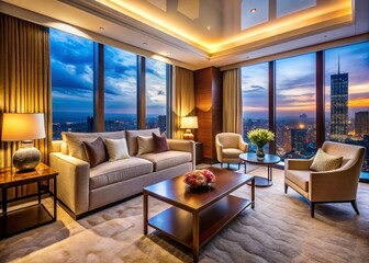 Luxury Hotel Portrait Photography: Stylish Suites, City Views, Modern Design, Elegant Rooms, Upscale Accommodation, Travel, Vacation, Getaway, Business Trip, Hotel Stay, City Break, Interior Design, 