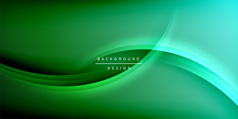 Expressive poster with shadow lines. Features technology, minimalist, and business themes, bright vibrant color schemes