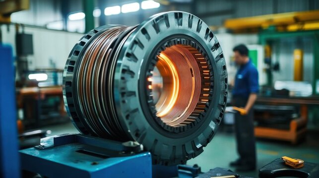 Essential tools and materials for motor winding replacement.